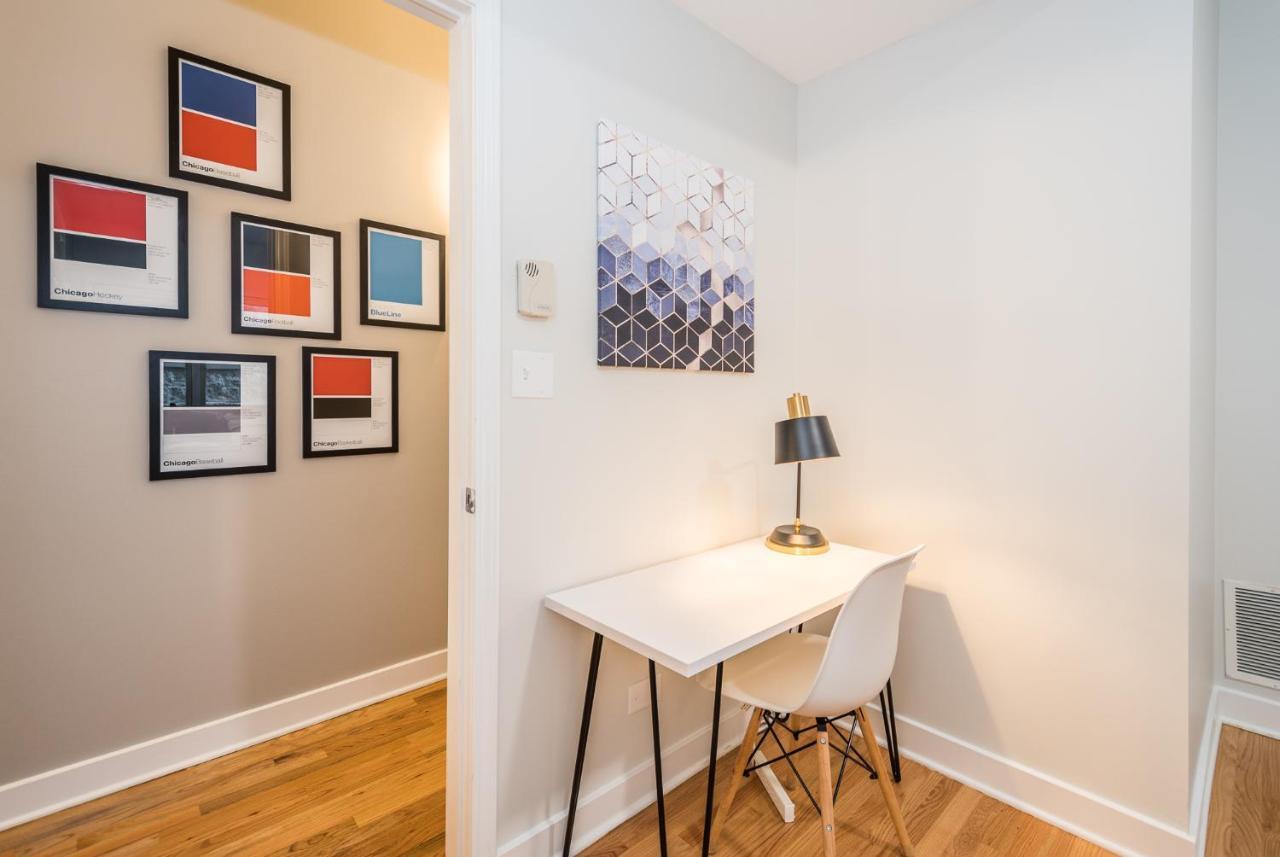 Vibrant And Modern 2-Bedroom Home Near Downtown Chicago Extérieur photo