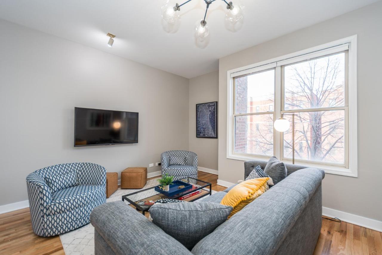 Vibrant And Modern 2-Bedroom Home Near Downtown Chicago Extérieur photo
